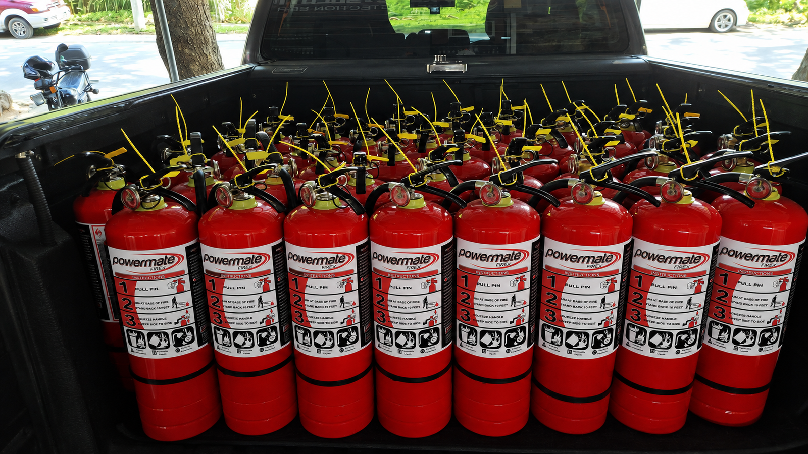 Fire extinguisher maintenance and refilling