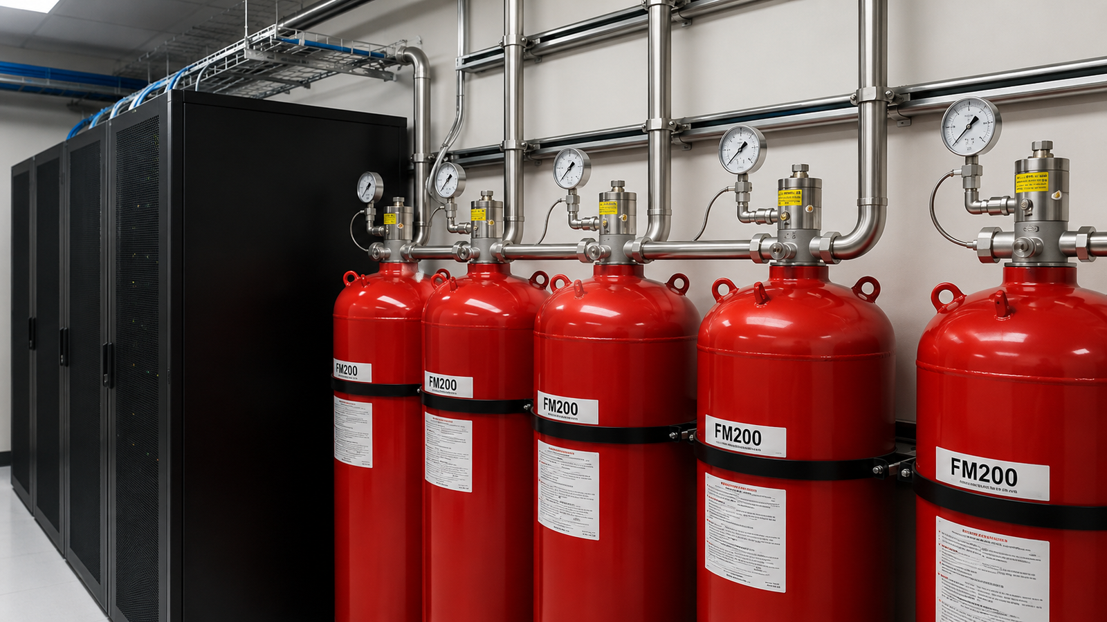 Prime Solutions FM200 fire suppression system for critical facilities