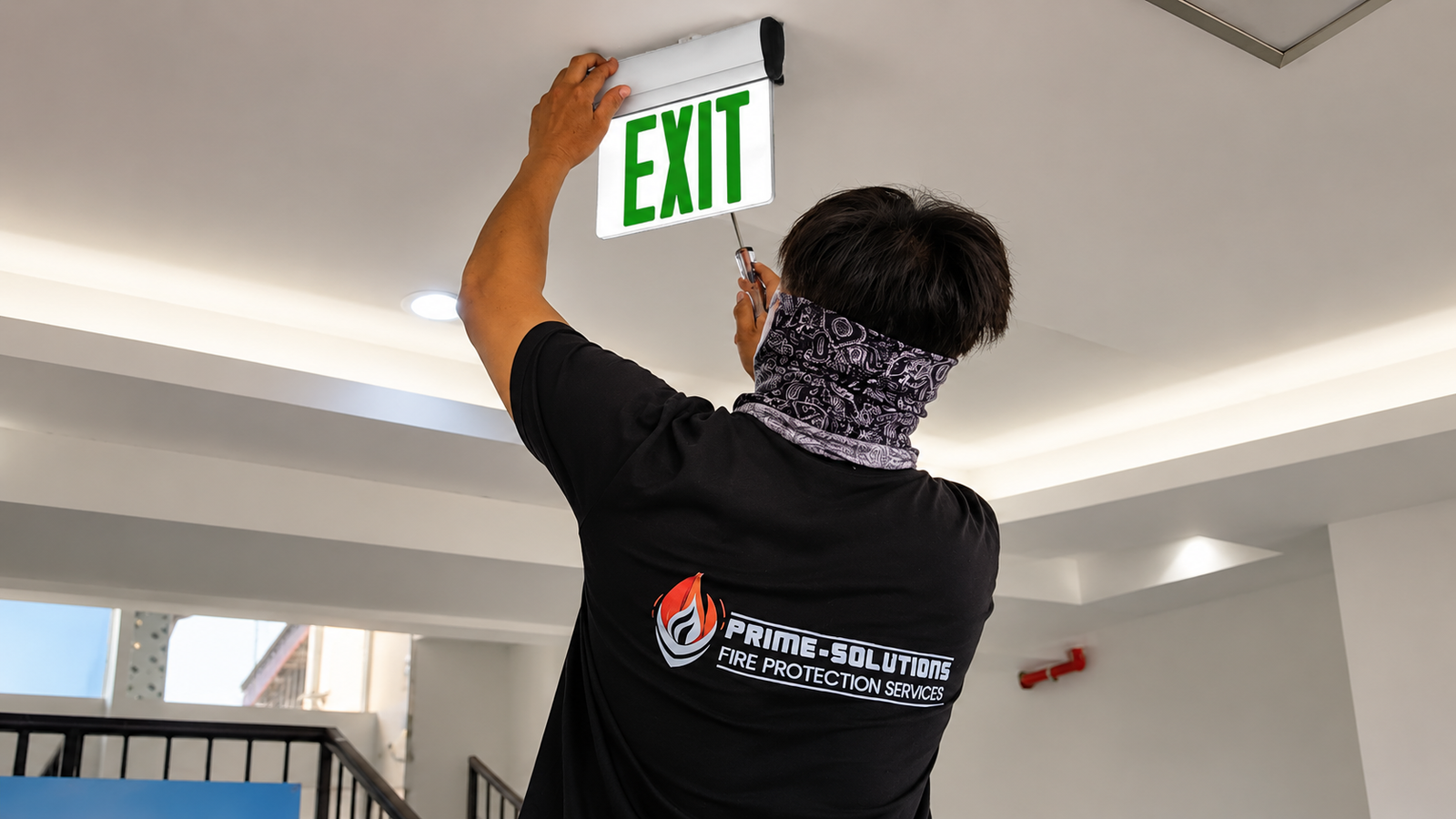 Emergency lighting compliance support